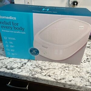 Homedics® Theraspa Deluxe Paraffin Bath - Brand New in Box